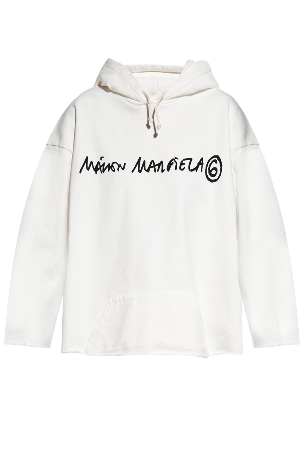 White Logo hoodie MM6 Maison Margiela - Tgkb5Shops Canada - Philosophy Di  Lorenzo Serafini Kids embroidered-logo hoodie